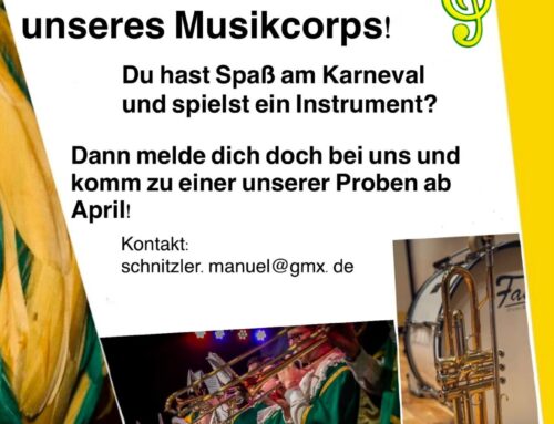 Musikcorps sucht weitere Mitstreitende